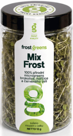 Mix Frost - lyofilizované microgreens brokolice, červené zelí, hořčice